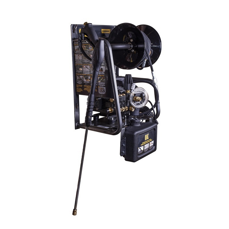 Wall-mounted electric high pressure washer